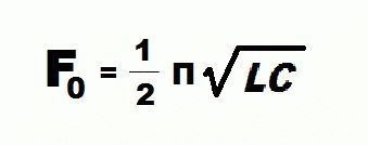 Формула резонансной частоты