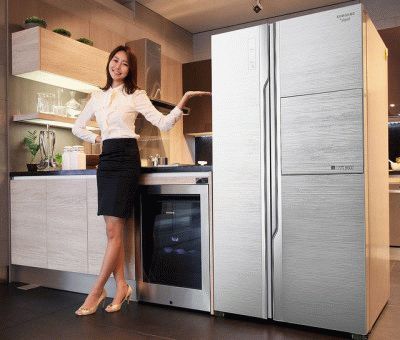 Удобный и вместительный холодильник