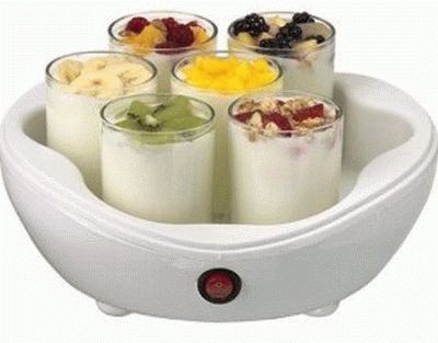 Приготовлений йогурта в йогуртнице
