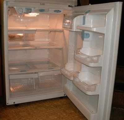 Внутренности холодильника
