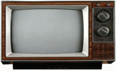 Чёрно-белый телевизор