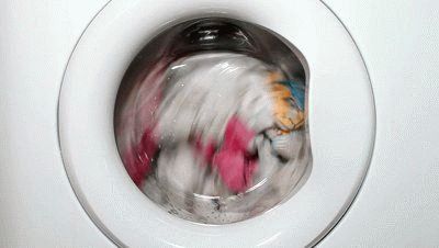 Стирка белья в стиральной машине